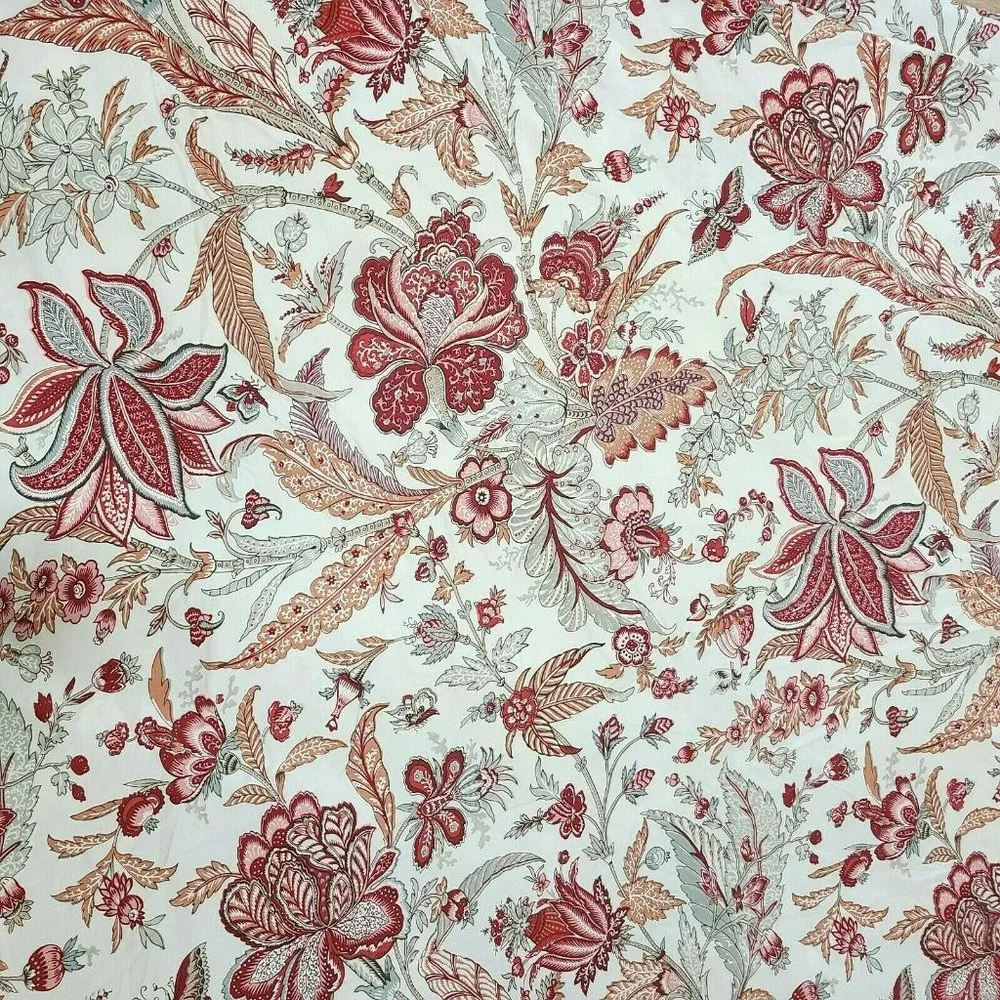 Pottery Barn Deirdre Palampore Floral King Duvet